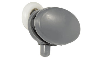 Sliding Shower Door Neo-Round Bottom Roller Assembly - Gray