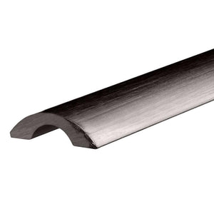 Frameless Shower Door Oil Rubbed Bronze Half-Round Threshold