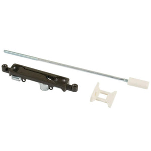 Commercial Aluminum Door Flush Bolt 1/8" Offset - Bronze