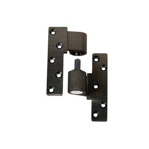 Commercial Door Aluminum 3/4" Offset Intermediate Pivot - Bronze - Right