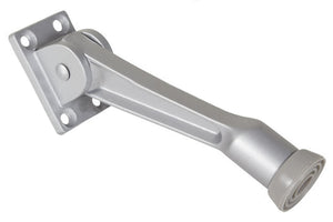 Drop Down Door Holder - Silver