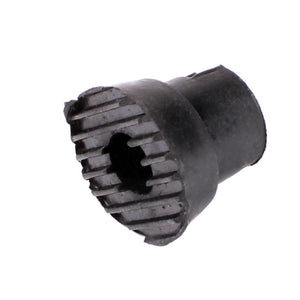 Door Mounted Stop and Holder Replacement Tip - Black