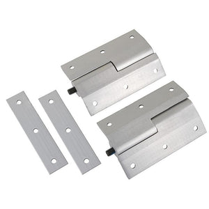 Commercial Aluminum Store Front Door Ball Bearing Surface Mount Hinge - Aluminium