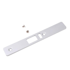 Aluminum Beveled Faceplate for Deadlatch Locks - Left