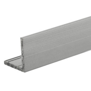 L-Angle 1/2" x 1/2" - Clear Anodized