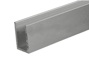 U-Channel - 1" x 1-1/2" x 1/8" - Anodized Aluminum