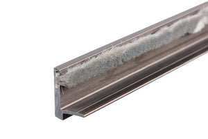 Commercial Door Bronze 82" Astragal With Weather Stripping