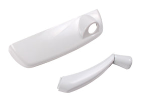 Truth Hardware White Window Operator Cover & Handle - Left Hand