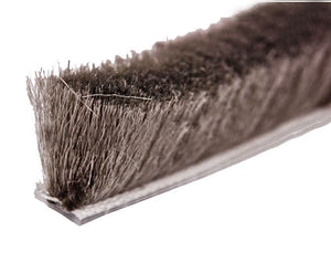 Pile Weatherstripping With .187" Backing Width (3/16" Backing) - .320" Pile Height