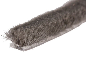 Pile Weatherstripping With .187" Backing Width (3/16" Backing) - .140" Pile Height