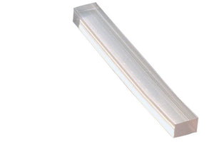 Clear 1/4" Wide x 2" Long Setting Block - 5/32" Thick
