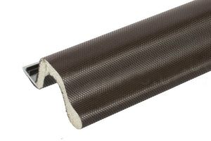Entry Door Kerf Mounted Weatherseal - Extended Reach - Brown