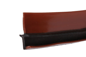 Kerf Inserted Flap Weatherstripping