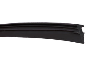 Roll-In Glazing Gasket For 1/2" Glass - Black