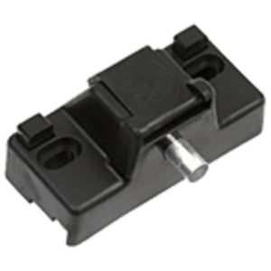 Security Step-On Plastic Patio Door Lock - Black