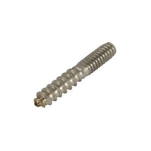 Standoff Screws (Hanger Bolts) (For 3/4" Diameter Standoffs) (Length 1-1/2") (Steel)