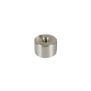 Standoff Bases (1-1/4" Diameter) (Brushed Stainless) (Height 1")