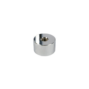 Standoff Bases (1-1/4" Diameter) (Satin Chrome) (Height 1/2")