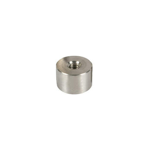 Standoff Bases (1-1/4" Diameter) (Brushed Stainless) (Height 3/4")
