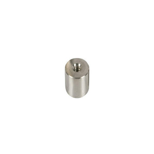 Standoff Bases (1/2" Diameter) (Brushed Stainless) (Height 1/2")