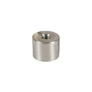 Standoff Bases (2" Diameter) (Brushed Stainless) (Height 1-1/2")