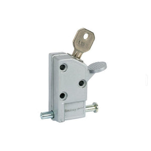 Security Keyed Step-On Door Lock - Aluminum