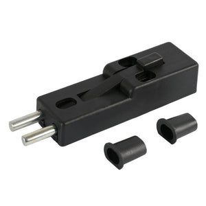 Security Step-On Sliding Glass Patio Door Lock - Black