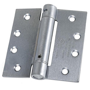Butt Style 4" x 4" Spring Hinge - Satin Chrome
