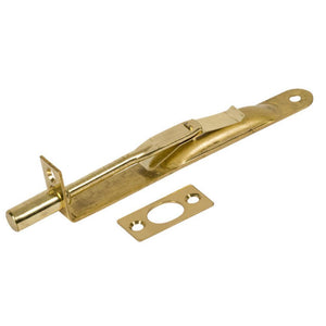 Residential 6" Flush Bolt - Brass