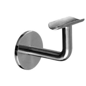 Q-railing Bracket For Round Profile Handrail (Round Profile, Non-adjustable, Wall Mount)