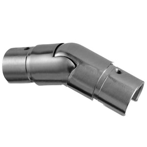 Q-railing Adjustable 25-55 Degree Round Downward Connector