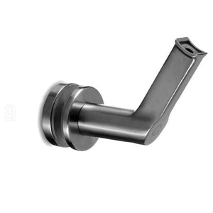 Q-railing Premium Concealed Screw Handrail Bracket for Round Handrail - Glass Mount