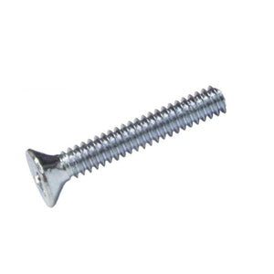 Flat Head 6-32 Thread Steel Machine Screws 2'' Length - Package of 100