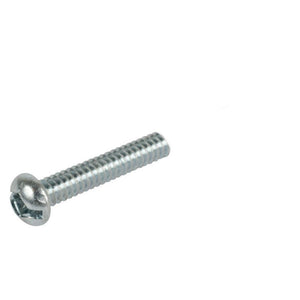 Pan Head 6-32 Thread Steel Machine Screws 1-1/2'' Length - Package of 100