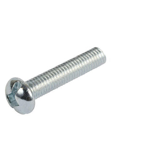 Pan Head 10-32 Thread Steel Machine Screws 2'' Length - Package of 100