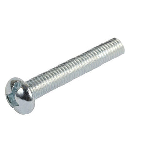 Pan Head 10-32 Thread Steel Machine Screws 2-1/2'' Length - Package of 100