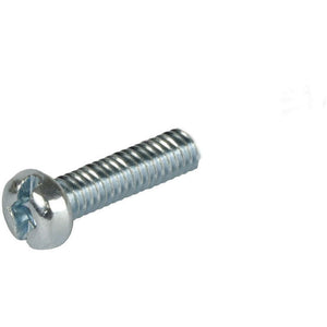 Pan Head 1/4-20 Thread Steel Machine Screw 2'' Length