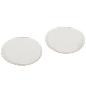 Clear Desk Buttons - Package of 50