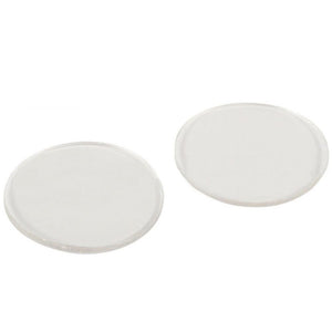 Clear Desk Buttons - Package of 100