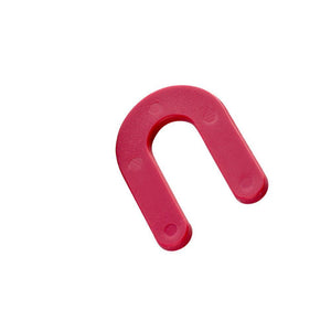 Red 1/8'' x 3'' Horseshoe Shims - Package of 1000
