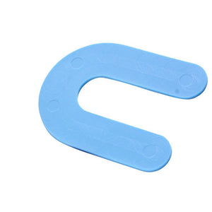 Blue 1/16'' x 3-1/2'' Horseshoe Shims - Package of 1000