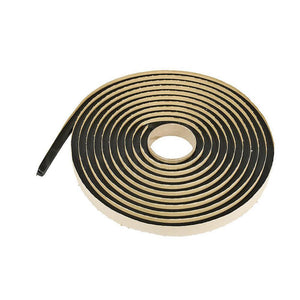 Square Butyl Tape 3/8" x 3/8" Black - 15 Feet