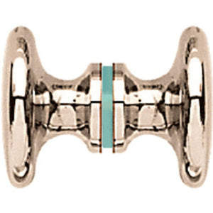 Shower Door Traditional Style Back-to-Back Knobs