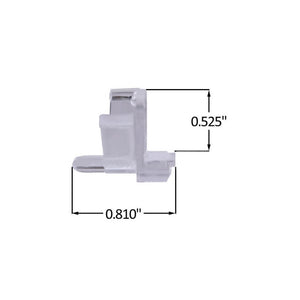 Prime-Line Clear Plastic Window Screen Retainer Clips