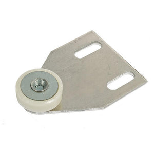 Shower Door 31/32" Nylon Ball Bearing Flat Edge Roller Assembly