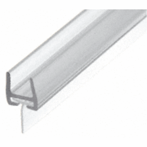 Shower Door Polycarbonate Bottom Rail With Wipe - 32-1/2" Long