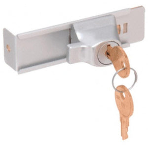 Stick-On Showcase Lock - Aluminum