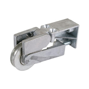 Sliding Glass Patio Door 1-1/4" Steel Ball Bearing Roller With 3/4" Wide Housing with Double Mounting Holes