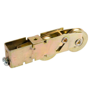 Sliding Glass Patio Door 1-1/4" Tandem Steel Ball Bearing Roller With 3/4" Wide Housing For Fleetwood Doors