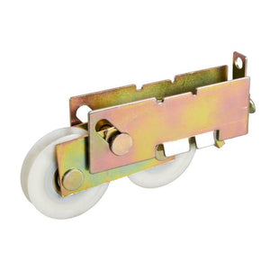 Sliding Glass Patio Door 1-1/2" Tandem Nylon Ball Bearing Roller With 11/16" Wide Housing